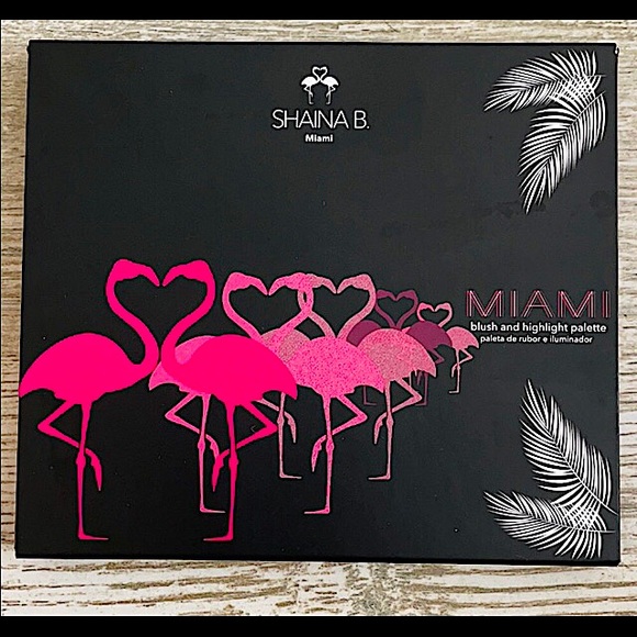 🆕🔥SHAINA B MIAMI BLUSH& HIGHLIGHT PALETTE STUNNING COLORS BEAUTIFUL ON SKIN - Picture 8 of 9